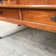 Table basse en merisier