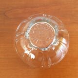 Old glass bowl Huile Lesieur