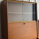 Scandinavian teak storage unit and secretary, 1960.
