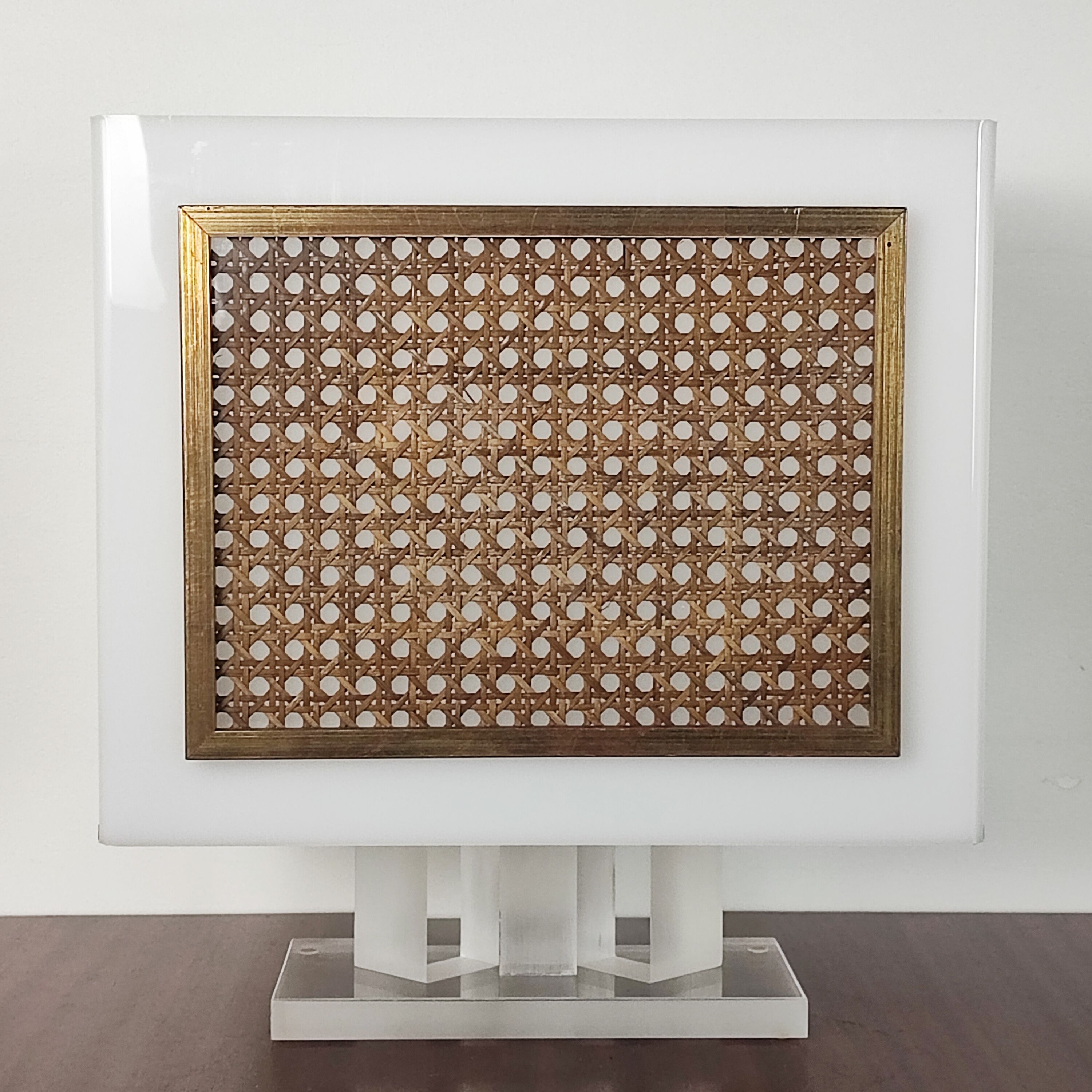 Italian lamp in plexiglass
