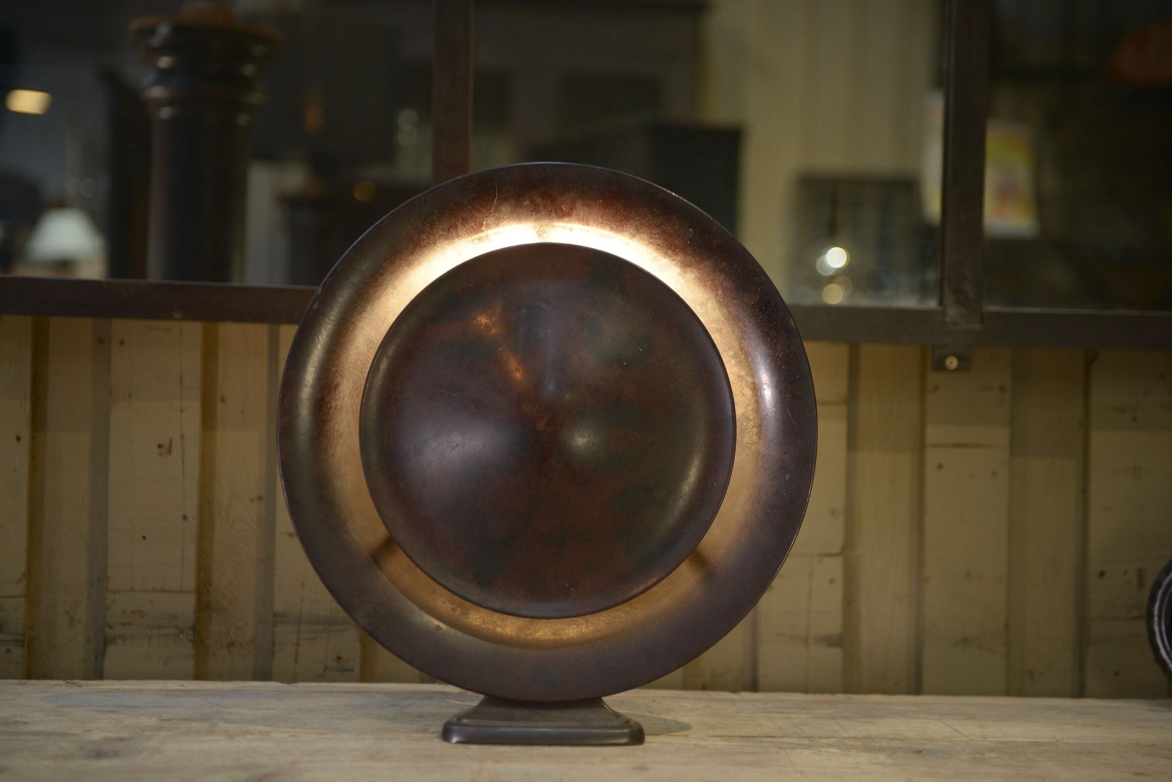 Haut parleur Philips Bakélite 1930 en lampe de table