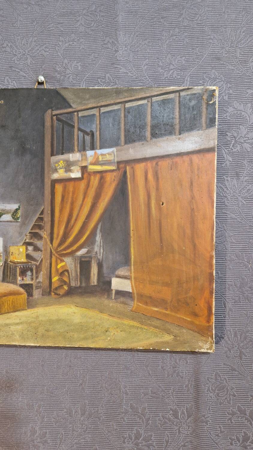 Tableau chambre d'artiste