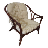 Bamboo and bentwood armchair from the 60s