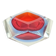 Diamond-Shaped Murano Glass Ashtray/Vide Poche by Flavio Poli for Seguso