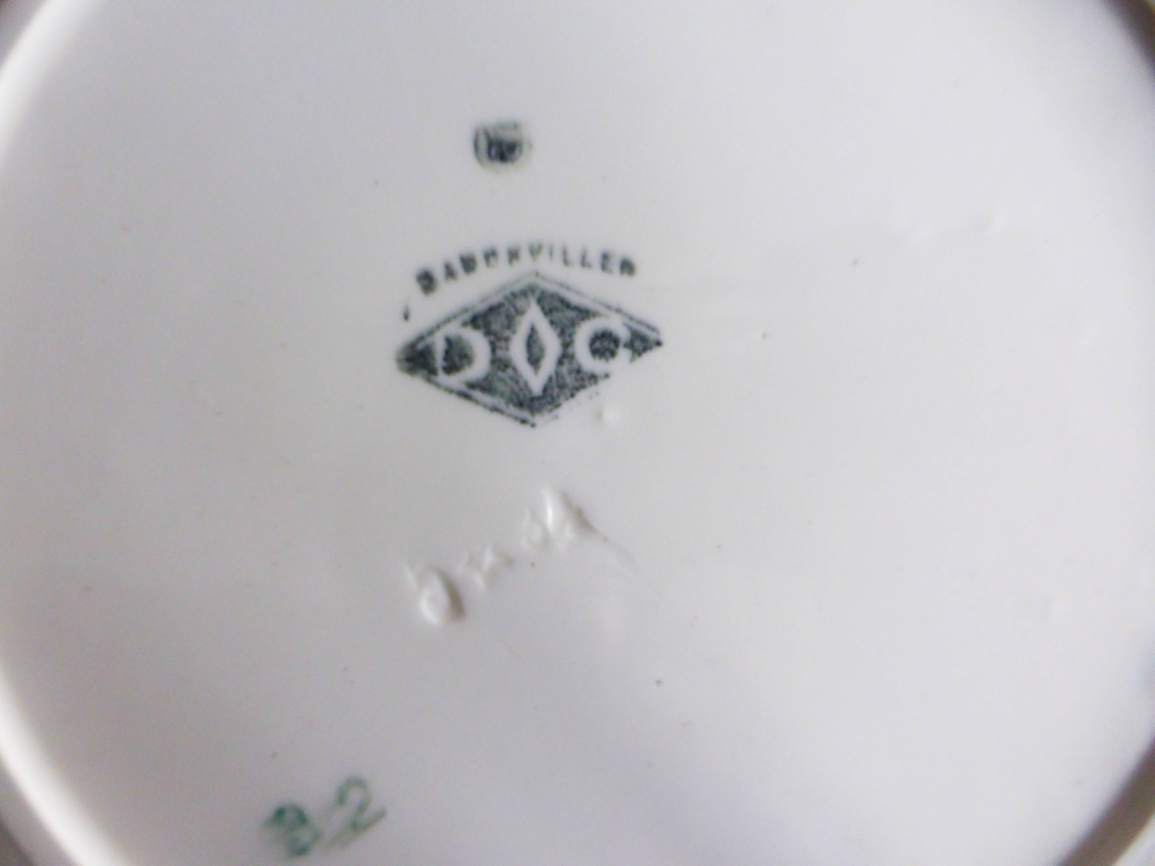 1 badonviller dessert plate 221212