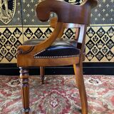 Louis Philippe style office armchair
