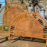 Rattan bed for one place