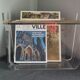 Vintage Roche Bobois plexiglass magazine door