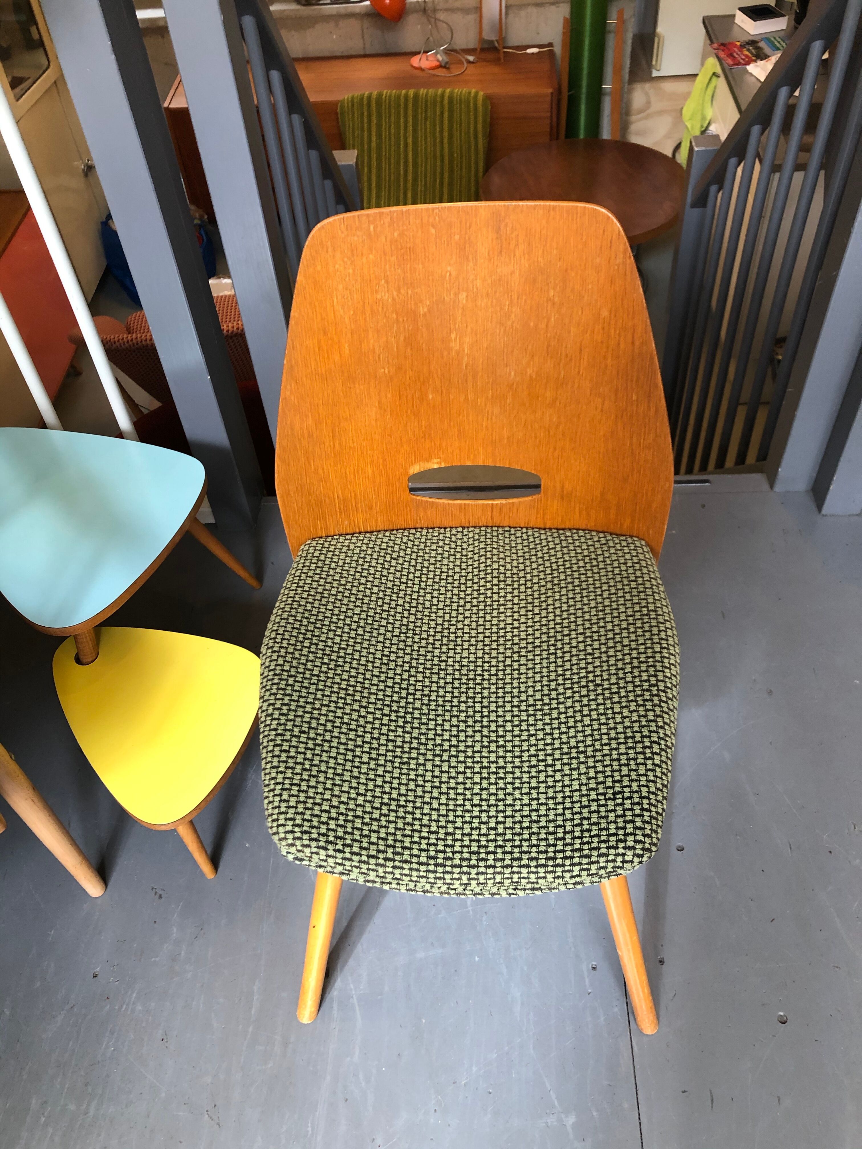 Pair of chairs by Frantisek Jirak for Tatra Nabytok 1960/70