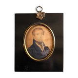 19th century miniature portrait