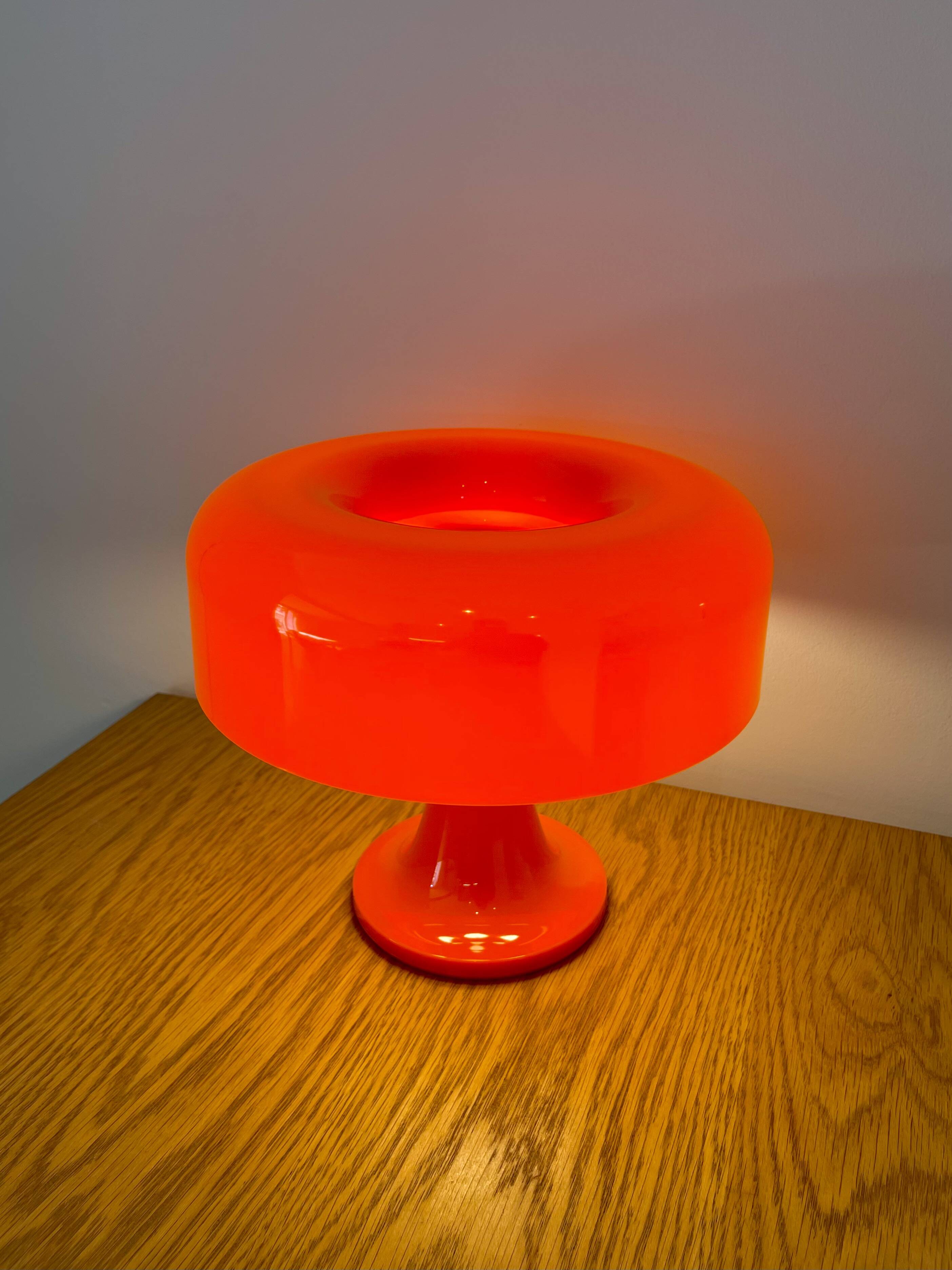 Vintage 70s Lamp - Orange - One size