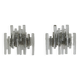 Sconces by J. T. Kalmar for Kalmar Franken Kg, 1970s Set of 2