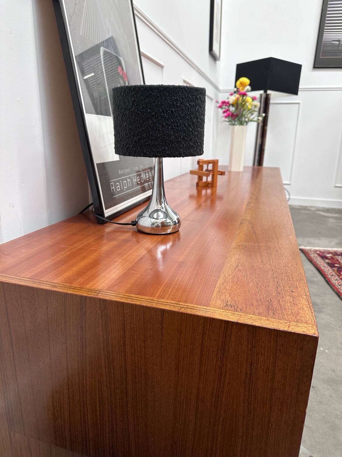 Scandinavian low sideboard