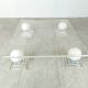 Marble sphere coffee table by Roche Bobois, 1980s