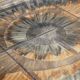 Gangso Scandinavian brutalen coffee table with Poul H. Poulsen Ceramic tiles