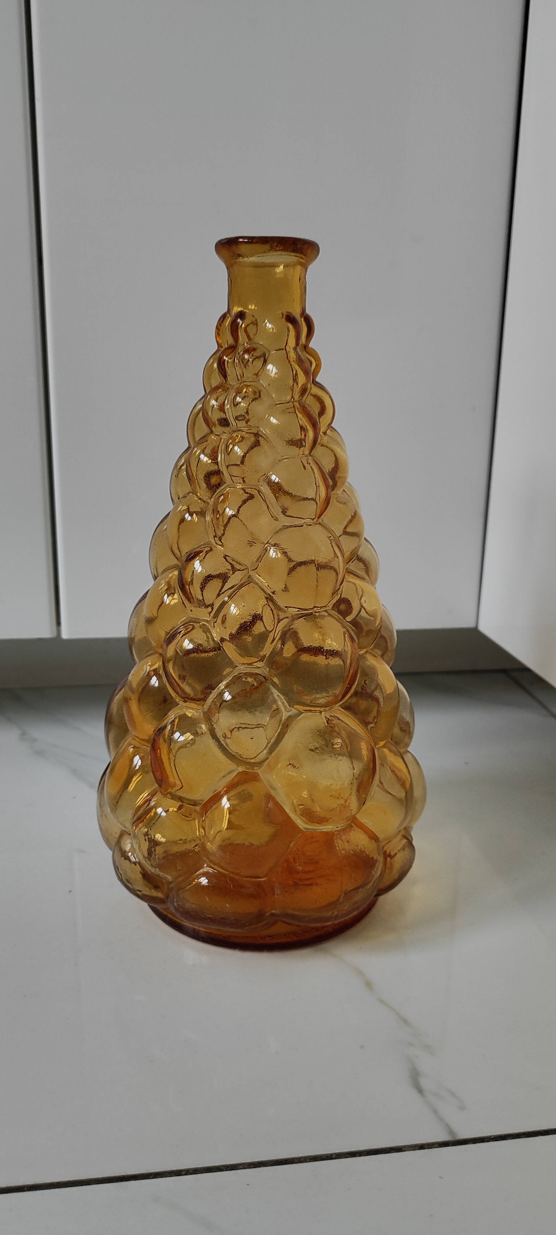 Vintage Glass Bubble Vase