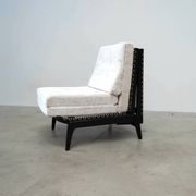 Dormeuse chaise longue / lit de jour par Georges Adrien Tigien