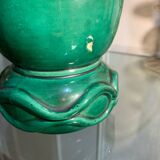 Vase en barbotine vintage