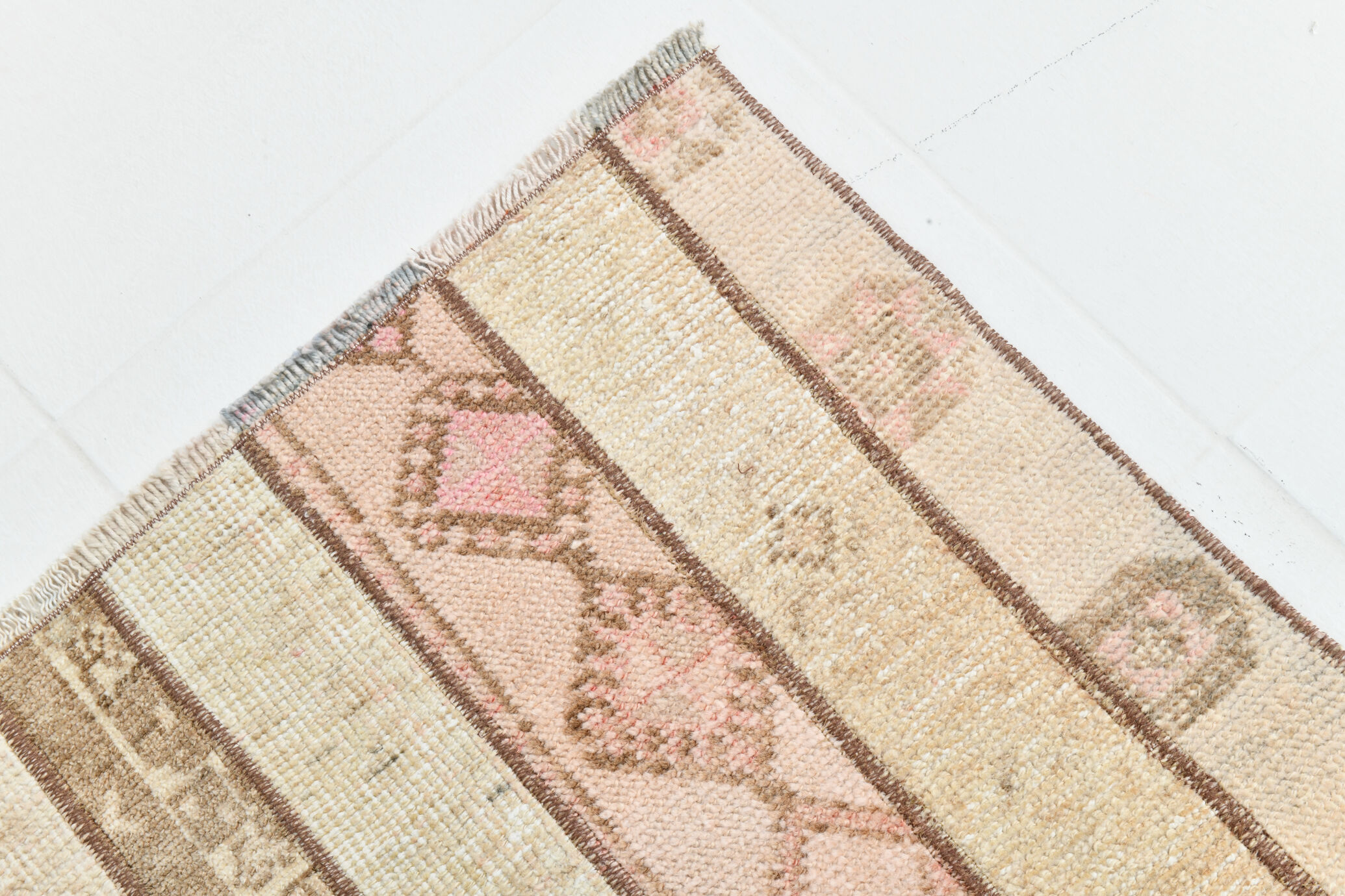 2x10 modern vintage runner rug, 69x317cm