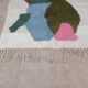Tapis berbère en laine pure fait main traditionnelle taille 150 x 250 cm