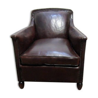 Club armchair studded year 1930