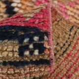 2x10 Pink Red Oriental Vintage Runner Rug