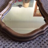 Miroir en bois doré