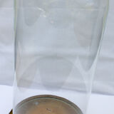 Ancient round glass globe 41 x 16.5 cm