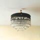 Vintage 50s Neoclassical Style Cascade Ceiling Light