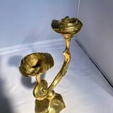 Amadeo sculptural bronze chandelier for Fondica