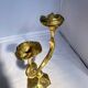 Amadeo sculptural bronze chandelier for Fondica