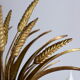 Wheat ear golden chandelier 5 branches.