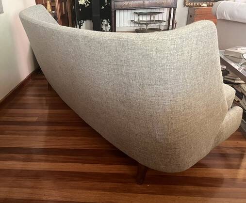 Danish three-seater sofa. Arne Wahl Iversen for Hans Hansen 1954.