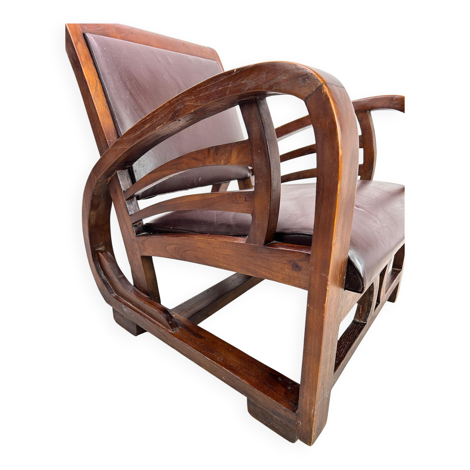 French Art Deco lounge chair