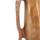 Sculptural wooden pitcher, 1960s