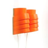 Pair of Scandinavian Model V 311 Wall Lights by Hans-Agne Jakobsson for Ellysett, Sweden, 1970s