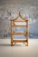 Bamboo pagoda shelf, 1960s