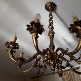 Bronze chandelier 8 branches