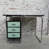 Vintage desk with formica top, Torck