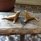 Couple d'otaries en laiton