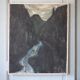 The Valley - Expressionist Oil, Fukuoka, 1950s