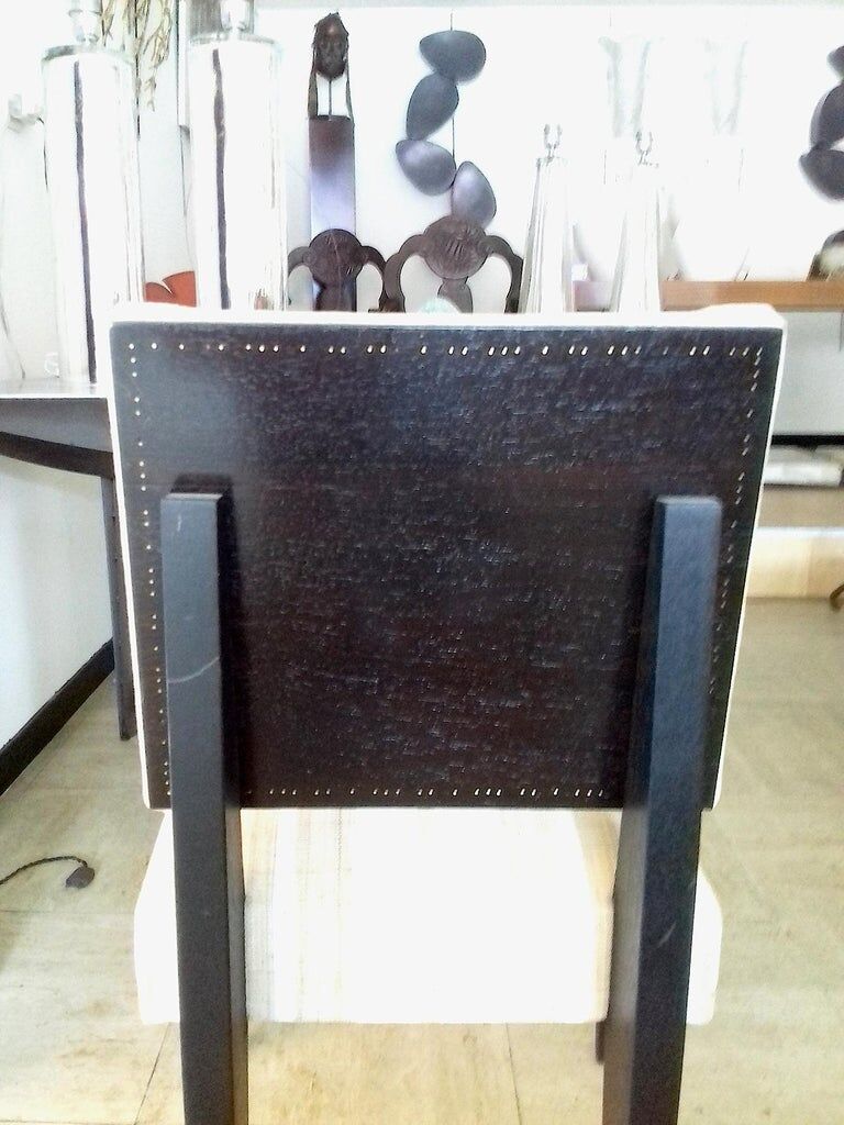 Pair of chairs by André Sornay, circa 1930