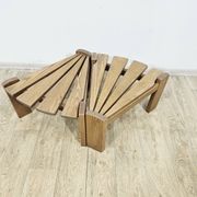 Set of two modular/side tables, Dittman, oak, Netherlands, 1970s.