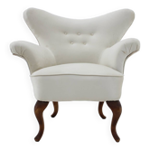 1900s rare antique curved armchair