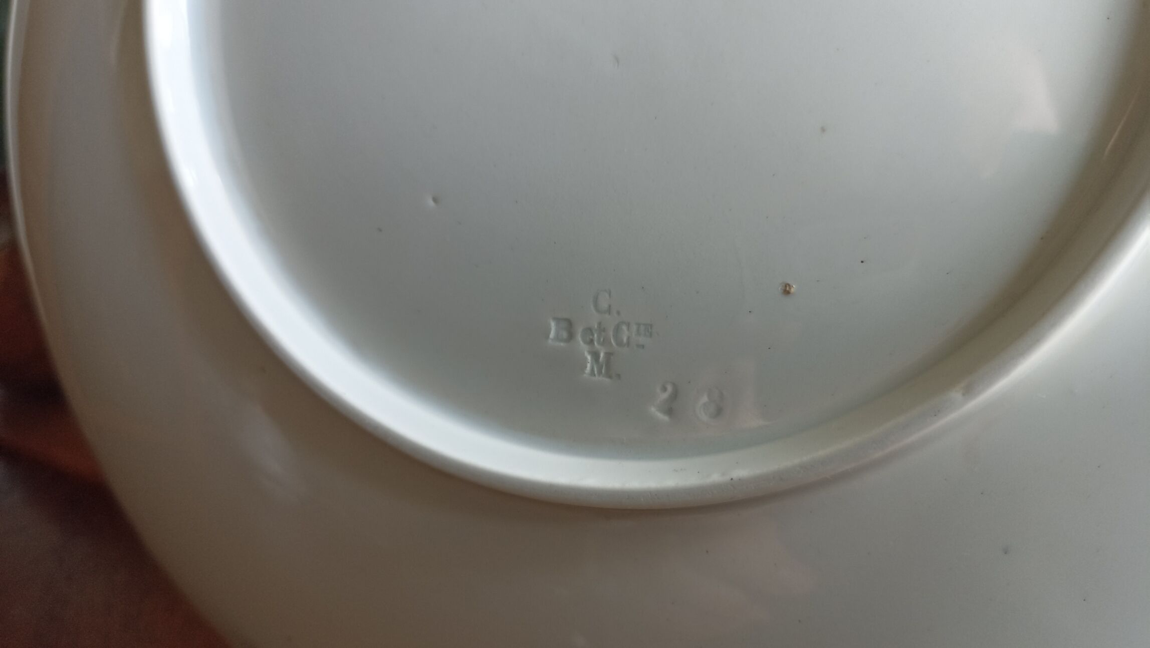 Decorative dish Choisy-le-Roi - Château de Chambord