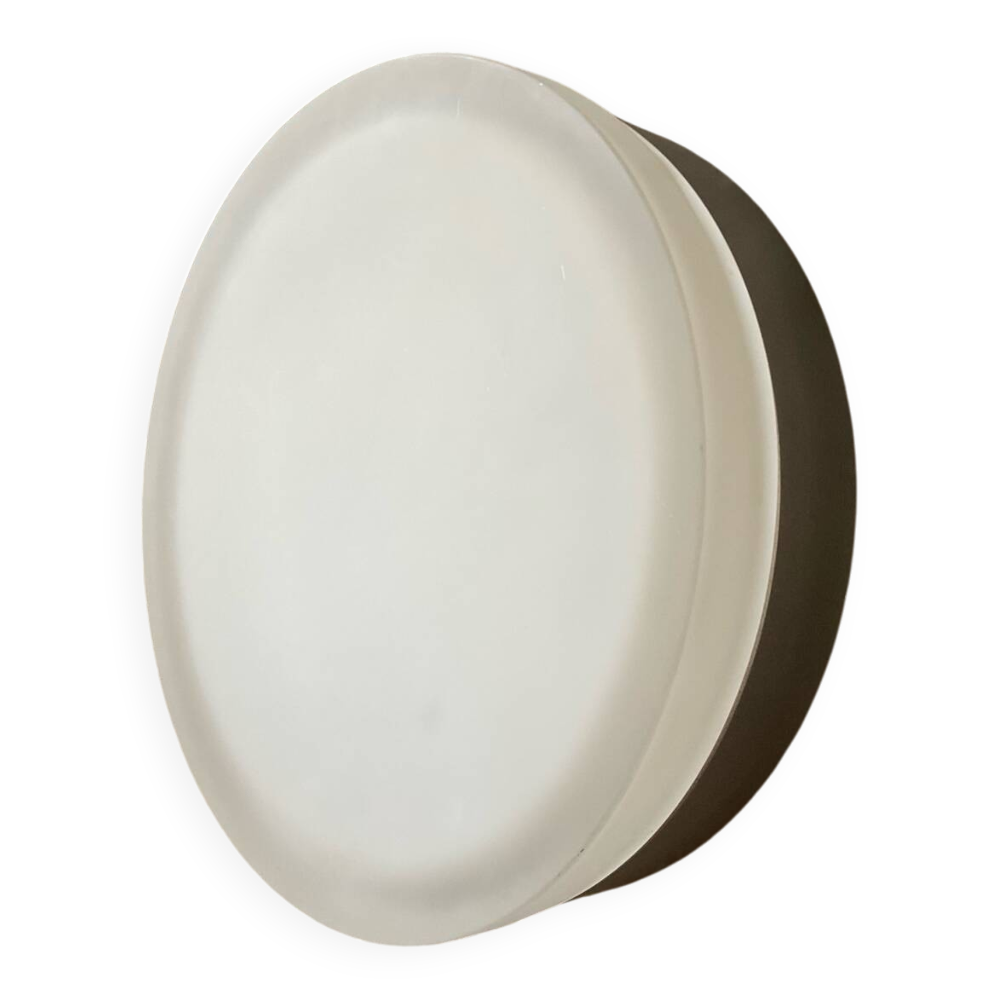 Vintage frosted glass wall or ceiling light
