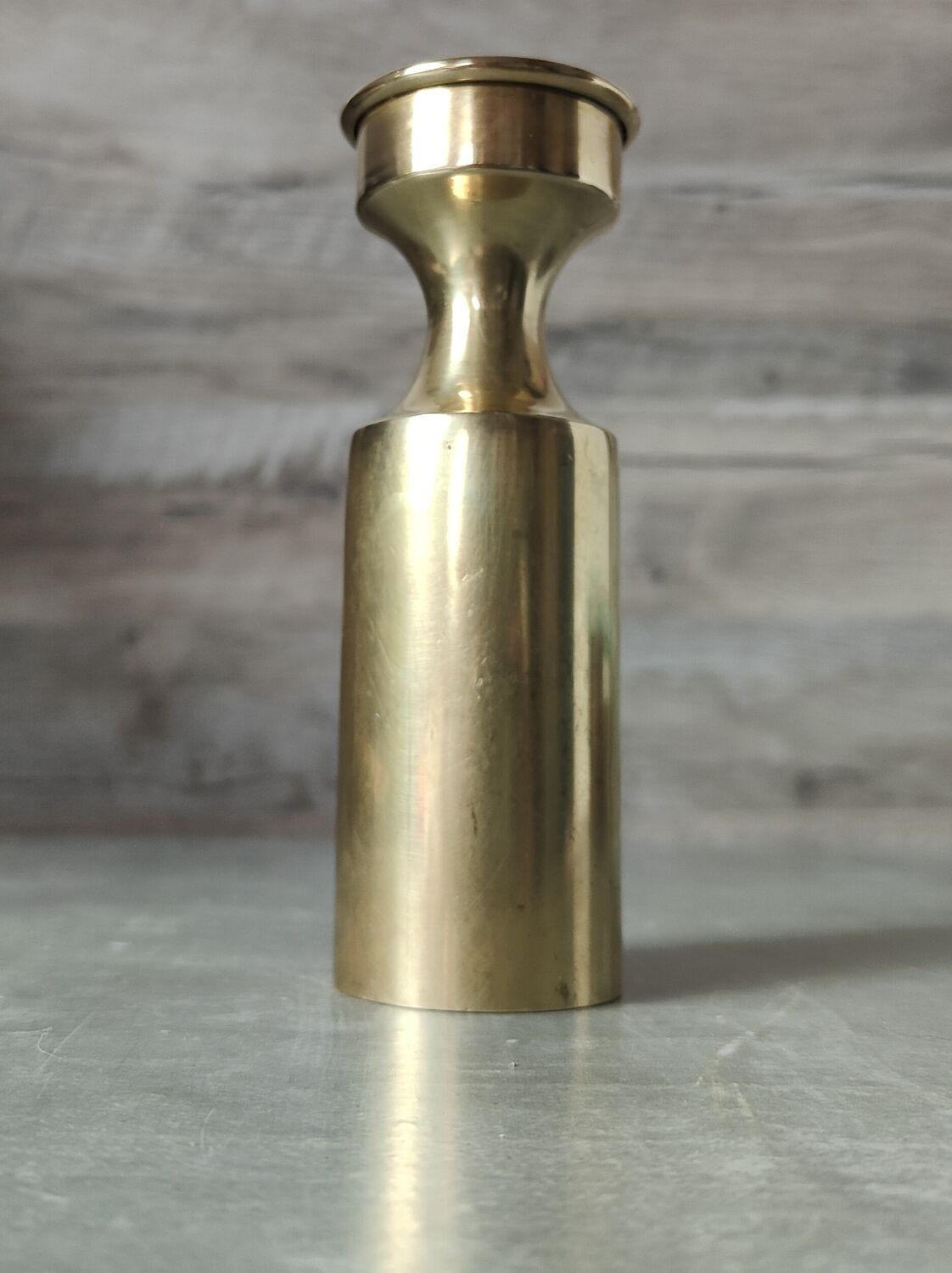 Brass candle holder