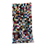Boucherouite carpet - 94 x 205 cm