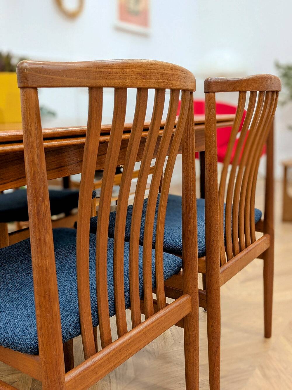 4 chaises vintage