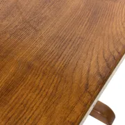 Vintage side table, Shaker-style, compact design, solid wood